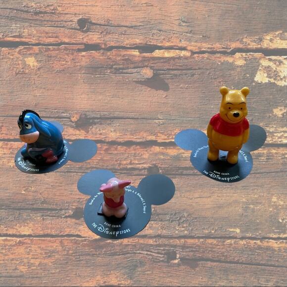 The Disney Store Bone China Winnie the Pooh and Friends 3 Figurines - Picture 3 of 6